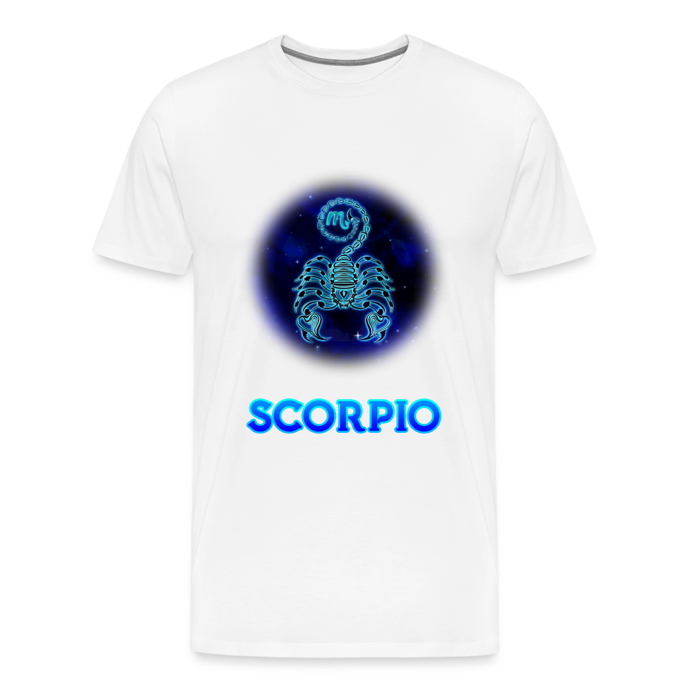 Men's Scorpio Premium T-Shirt - white