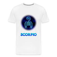 Thumbnail for Men's Scorpio Premium T-Shirt - white