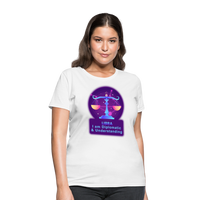 Thumbnail for Women's Neon Libra T-Shirt - white