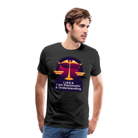 Thumbnail for Men's Glow Libra Premium T-Shirt - black