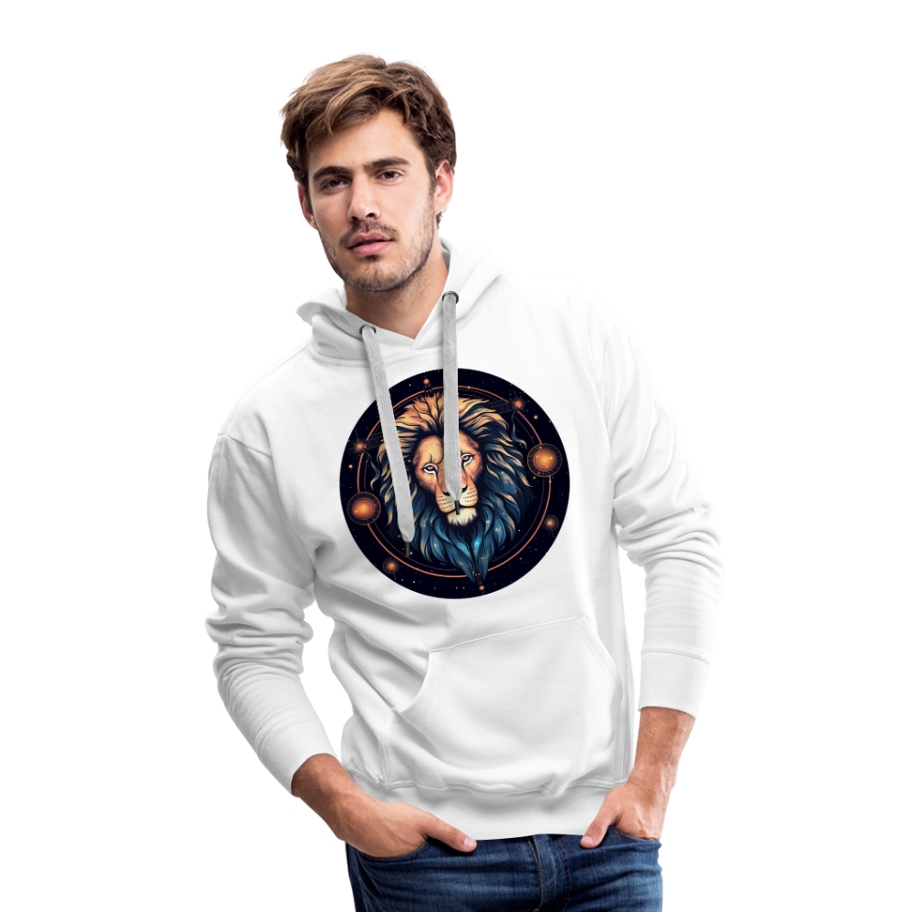 Men’s Magic Leo Premium Hoodie - white