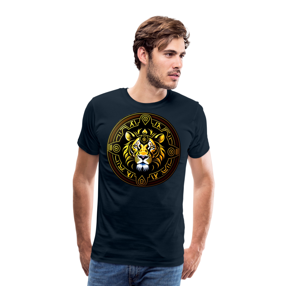 Men's Mythical Leo Premium T-Shirt - deep navy