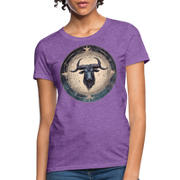 Thumbnail for Women's Mythical Taurus T-Shirt - purple heather