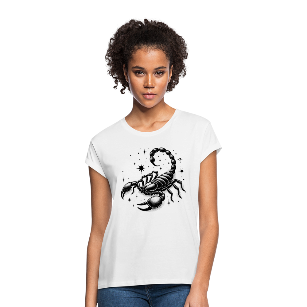 Women's Magic Scorpio Relaxed Fit T-Shirt - white