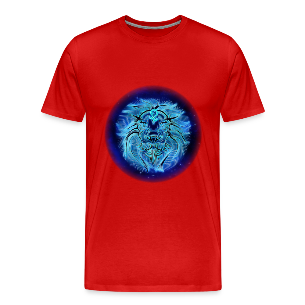 Men's Leo Premium T-Shirt - red