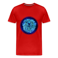 Thumbnail for Men's Leo Premium T-Shirt - red