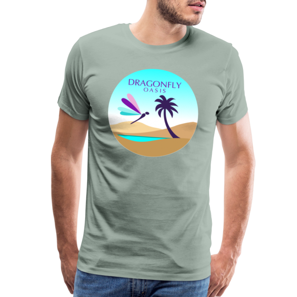 Men's Dragonfly Oasis v.2 Premium T-Shirt - steel green