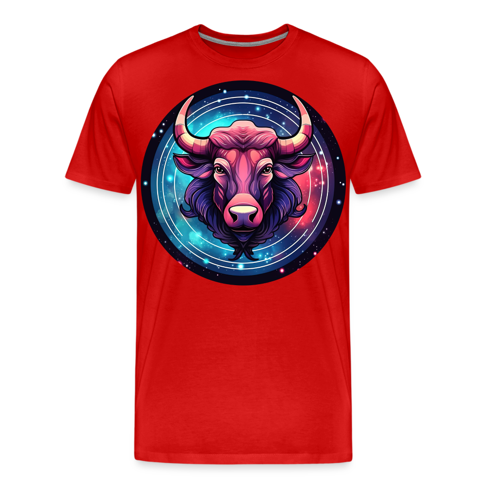 Men's Mystic Taurus Premium T-Shirt - red