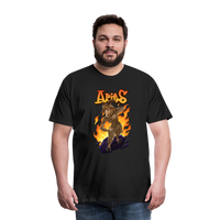 Thumbnail for Men's Fiery Aries Premium T-Shirt - black