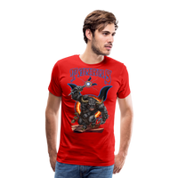 Thumbnail for Men's Astral Taurus Premium T-Shirt - red