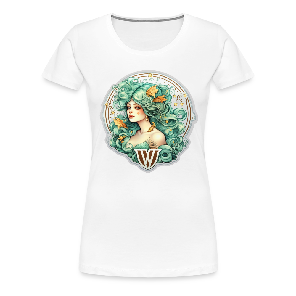 Women’s Symbol Virgo Premium T-Shirt - white