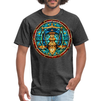 Thumbnail for Men's Mosaic Libra Classic T-Shirt - heather black