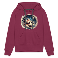 Thumbnail for Women’s Mythical Scorpio Premium Hoodie - burgundy