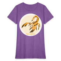 Thumbnail for Women's Mosaic Scorpio T-Shirt - purple heather