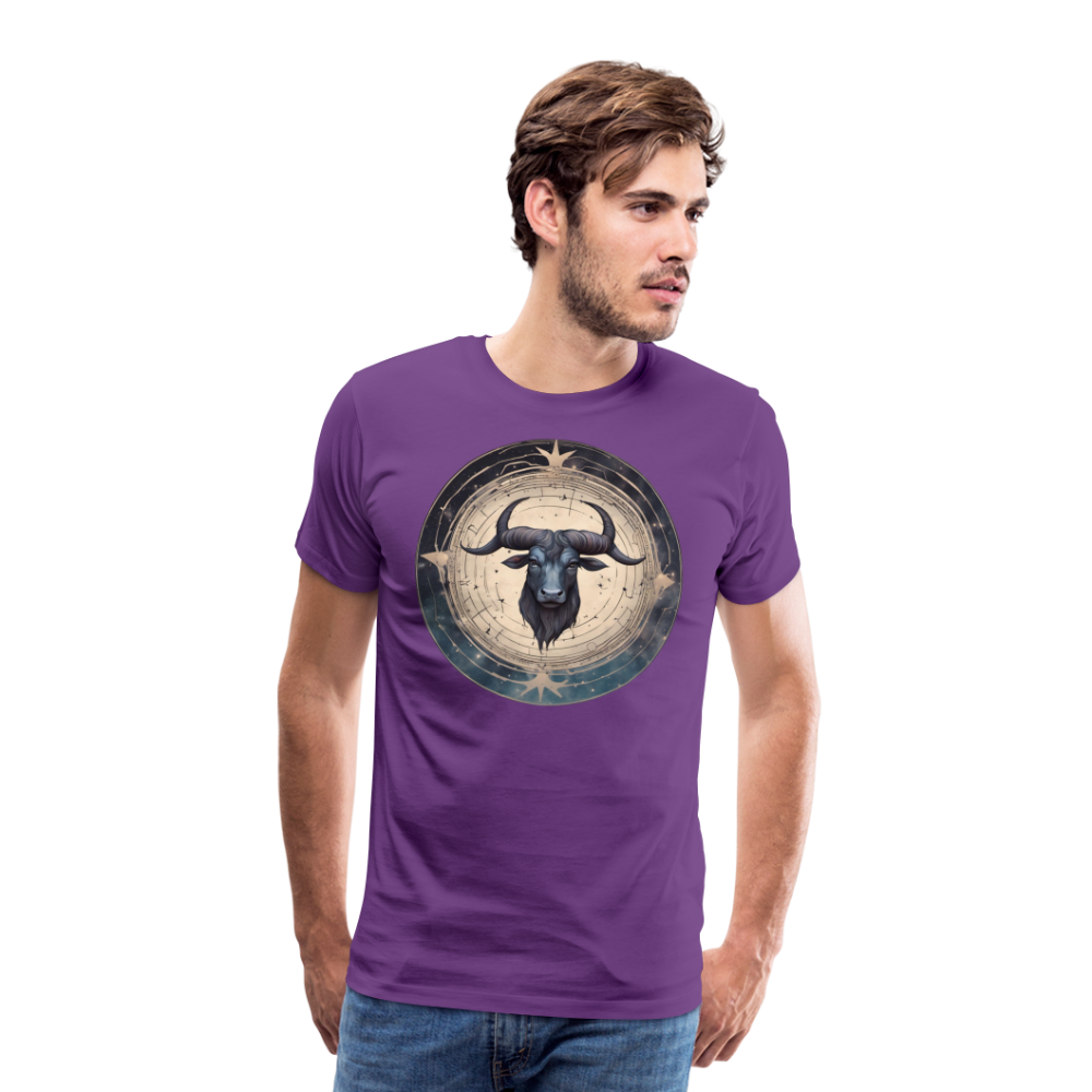 Men's Mythical Taurus Premium T-Shirt - purple