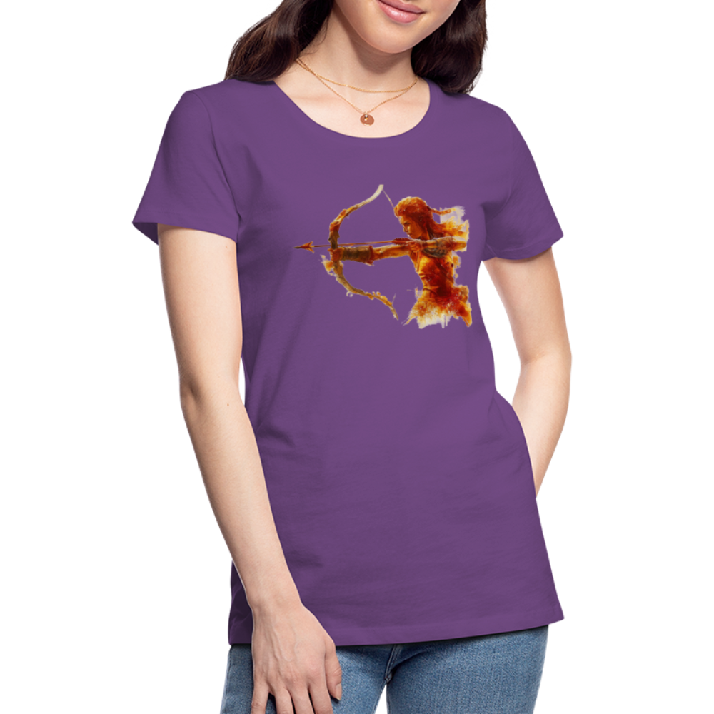 Women’s Mythical Sagittarius Premium T-Shirt - purple