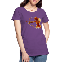 Thumbnail for Women’s Mythical Sagittarius Premium T-Shirt - purple