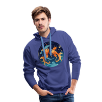 Thumbnail for Men’s Magic Pisces Premium Hoodie - royal blue