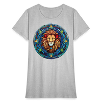 Thumbnail for Women's Mosaic Leo T-Shirt - heather gray