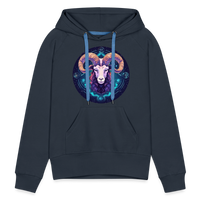 Thumbnail for Women’s Magic Capricorn Premium Hoodie - navy