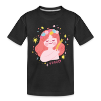 Thumbnail for Kid’s Pinky Virgo Premium Organic T-Shirt - black