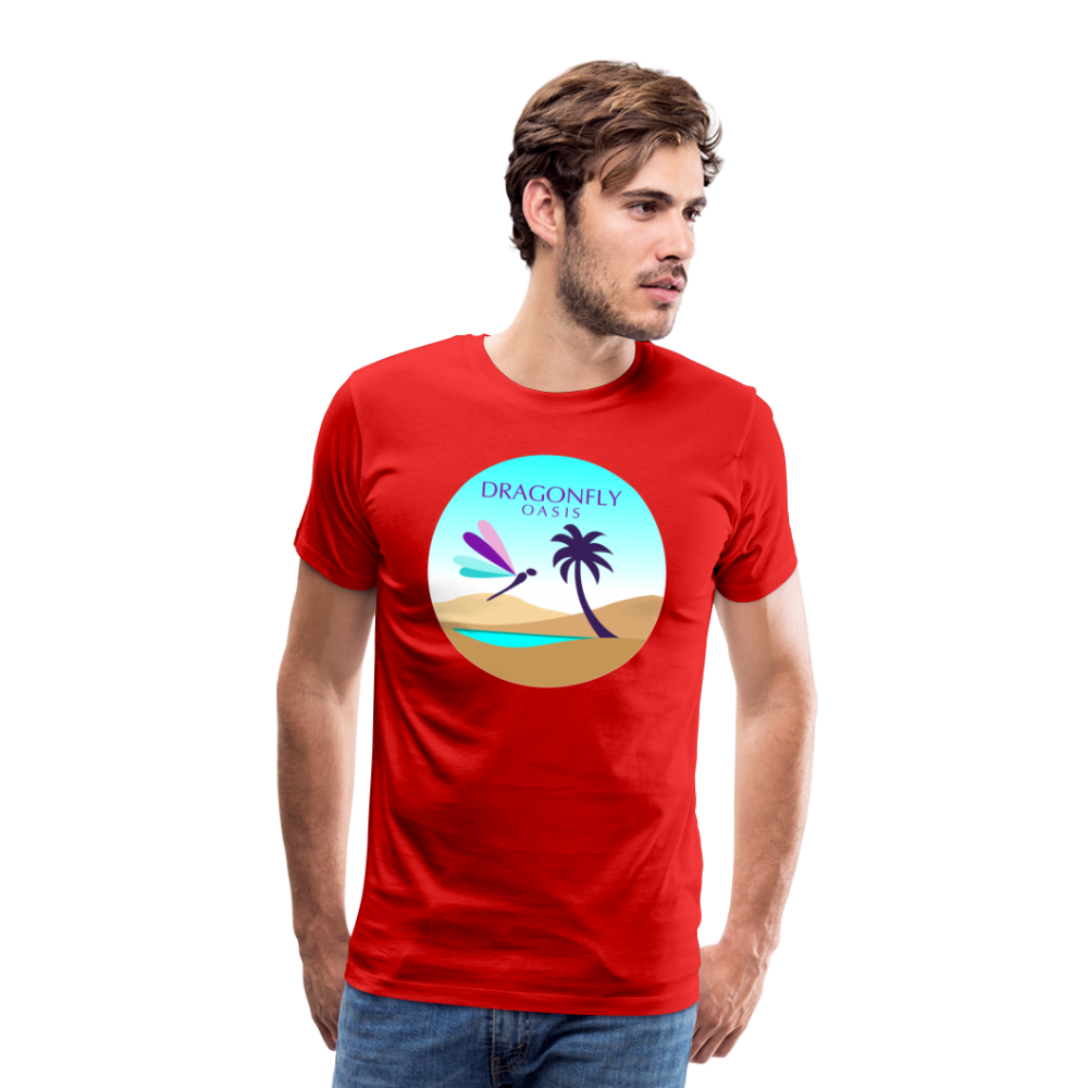 Men's Dragonfly Oasis v.2 Premium T-Shirt - red