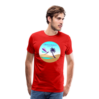 Thumbnail for Men's Dragonfly Oasis v.2 Premium T-Shirt - red