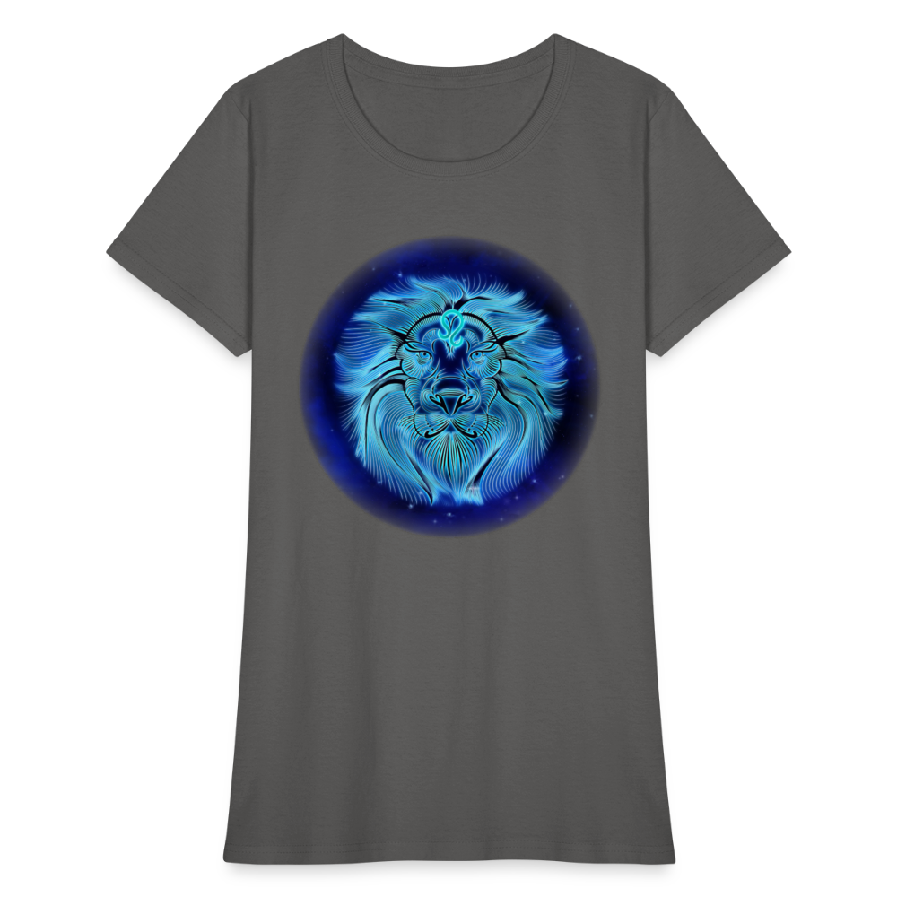 Women's Stellar Leo T-Shirt - charcoal