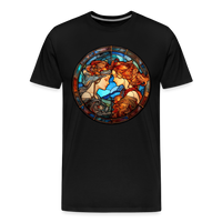 Thumbnail for Men's Mosaic Gemini Premium T-Shirt - black