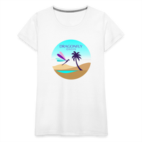 Thumbnail for Women's Dragonfly Oasis V.2 Premium T-Shirt - white