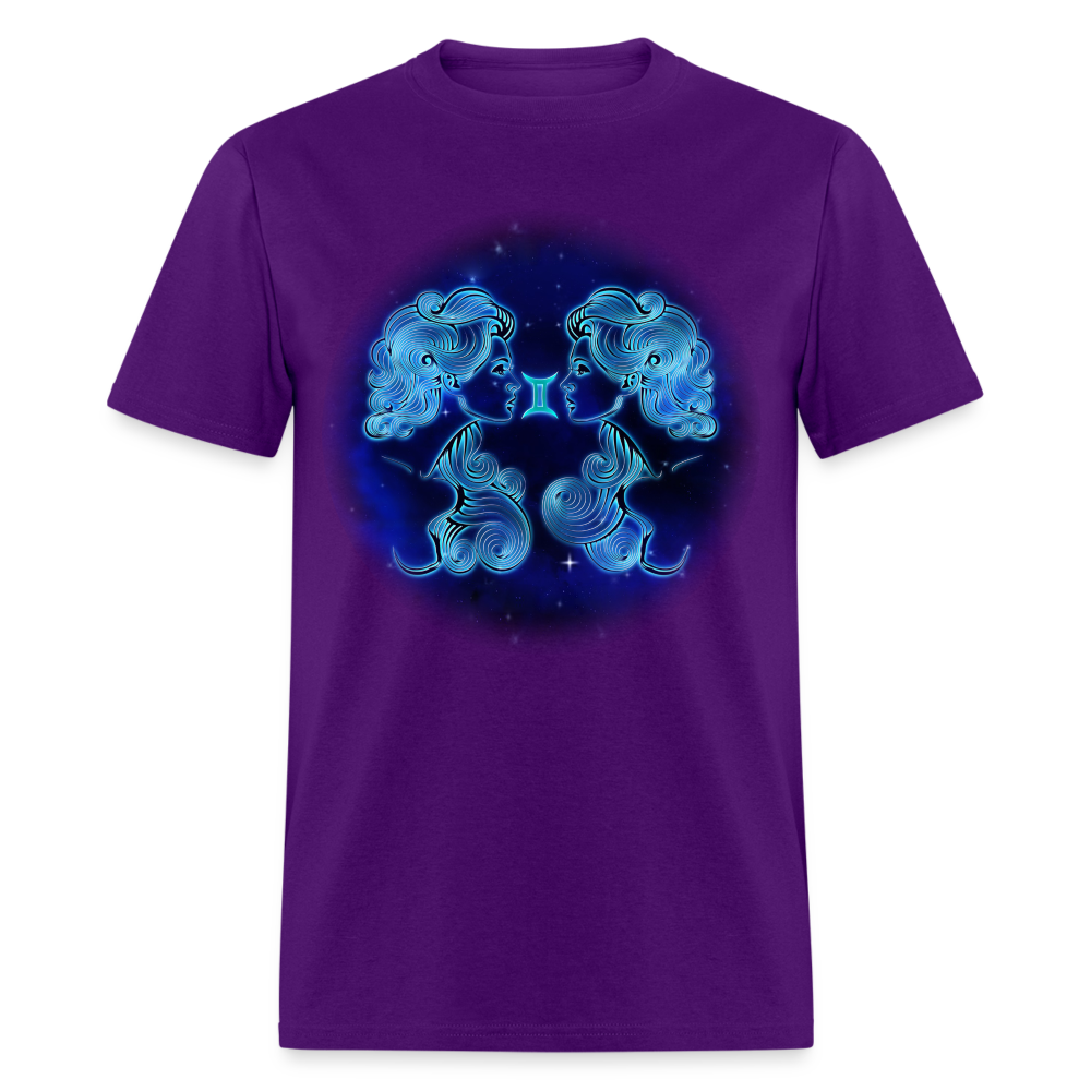 Men's Stellar Gemini Classic T-Shirt - purple