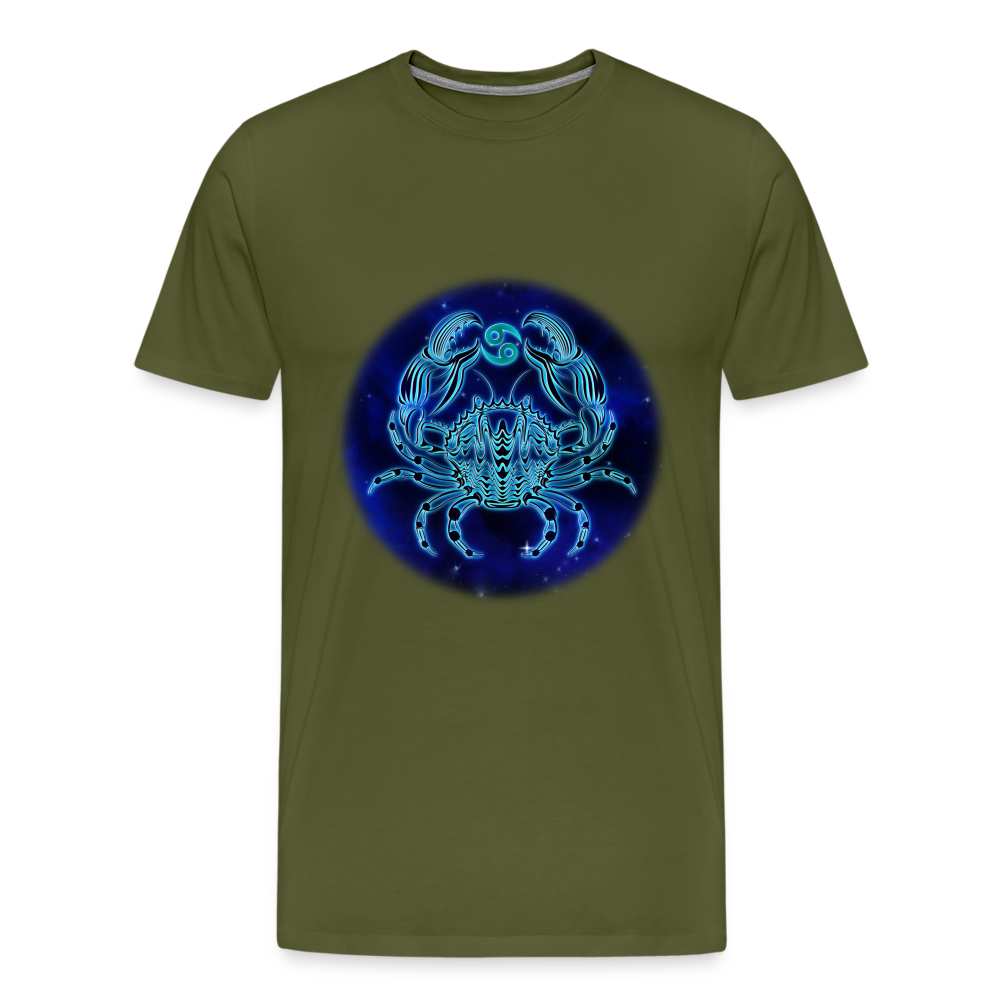 Men's Stellar Cancer Premium T-Shirt - olive green