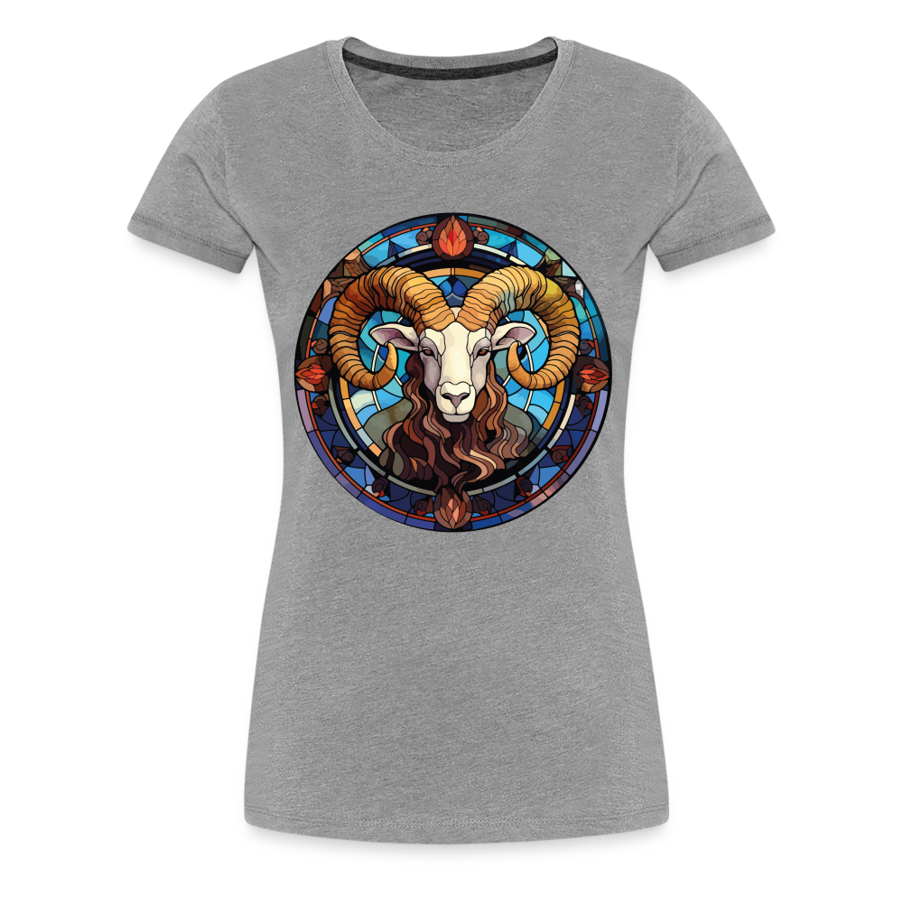 Women’s Mosaic Aries Premium T-Shirt - heather gray