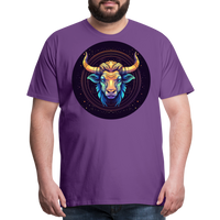 Thumbnail for Men's Magic Taurus Premium T-Shirt - purple