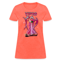 Thumbnail for Astral Virgo Women's T-Shirt - heather coral