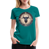 Thumbnail for Women’s Mythical Taurus Premium T-Shirt - teal