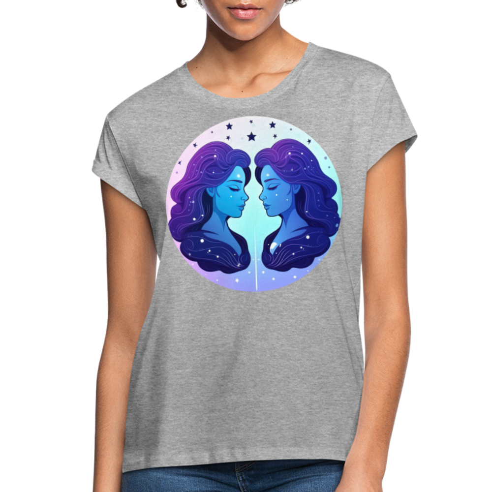 Women's Magic Gemini Relaxed Fit T-Shirt - heather gray