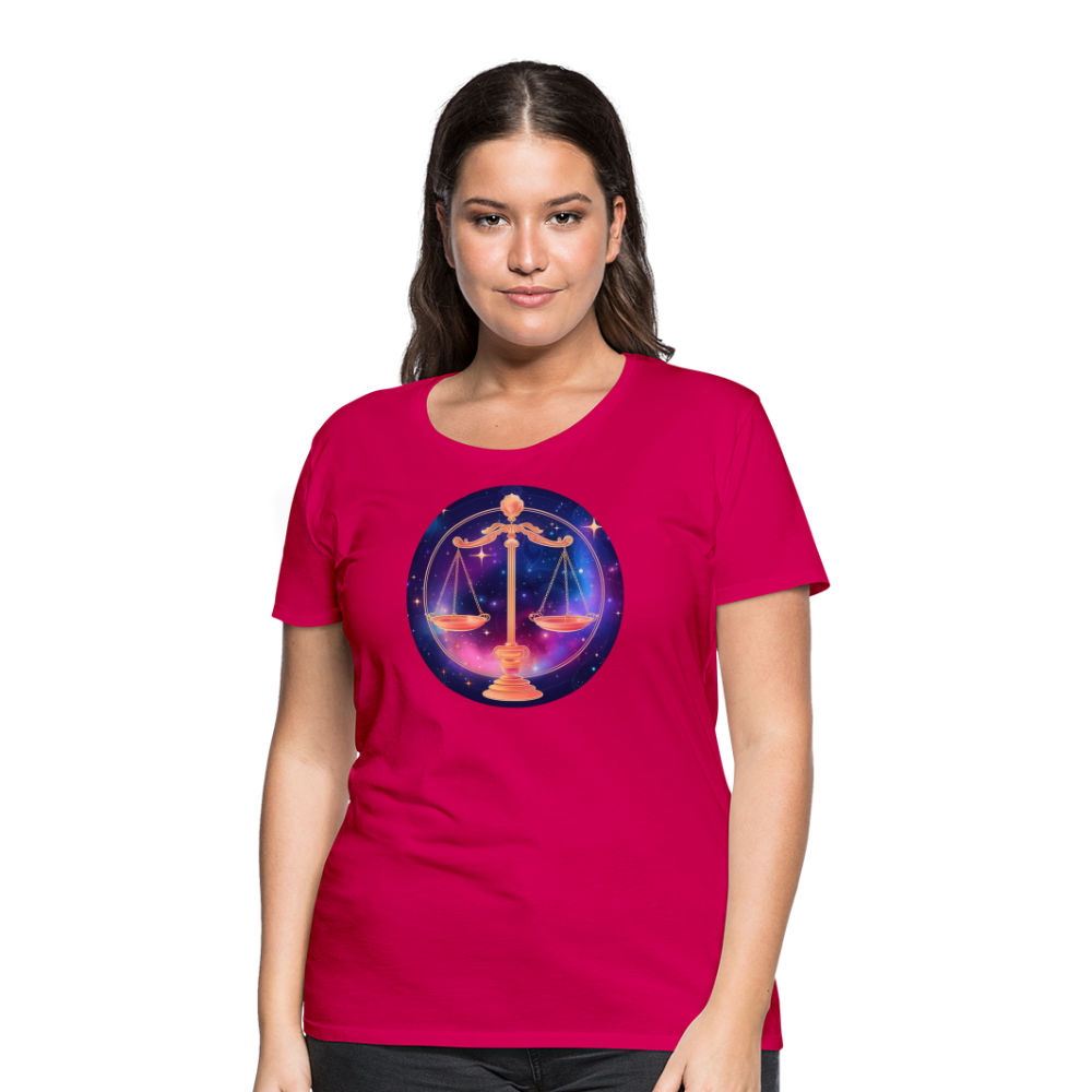 Women’s Magic Libra Premium T-Shirt - dark pink