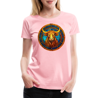 Thumbnail for Women’s Mosaic Taurus Premium T-Shirt - pink