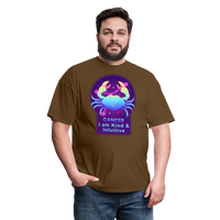 Thumbnail for Men's Neon Cancer Classic T-Shirt - brown