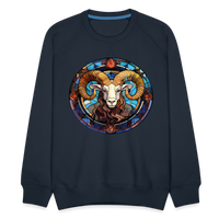 Thumbnail for Men’s Mosaic Aries Premium Sweatshirt - navy