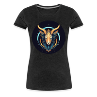 Thumbnail for Women’s Mystic Capricorn Premium T-Shirt - charcoal grey