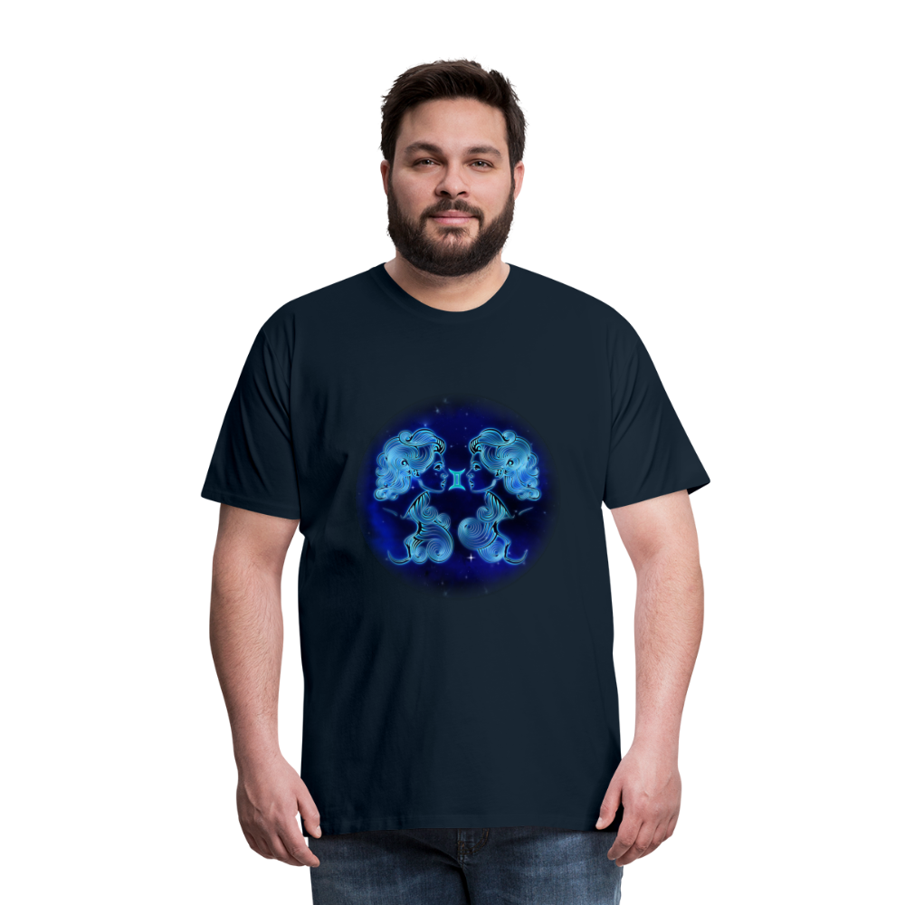 Men's Gemini Premium T-Shirt - deep navy