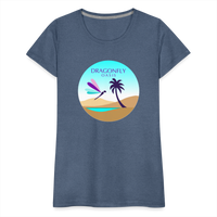 Thumbnail for Women's Dragonfly Oasis V.2 Premium T-Shirt - heather blue