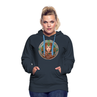 Thumbnail for Women’s Mythical Virgo Premium Hoodie - navy