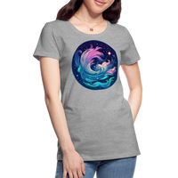 Thumbnail for Women’s Magic Aquarius Premium T-Shirt - heather gray