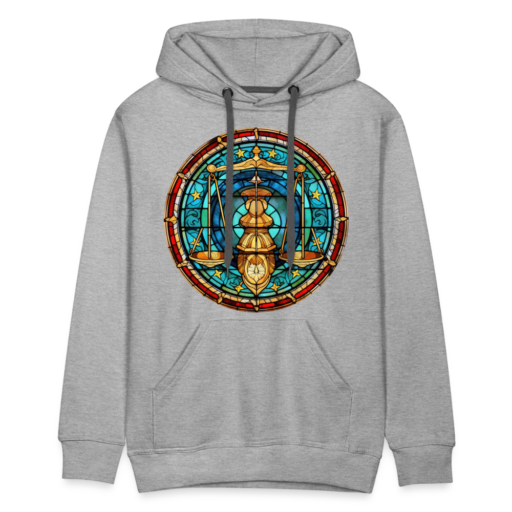 Men’s Mosaic Libra Premium Hoodie - heather grey