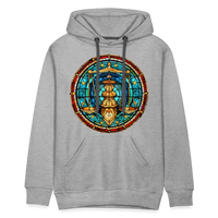 Thumbnail for Men’s Mosaic Libra Premium Hoodie - heather grey