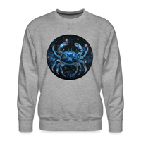 Thumbnail for Men’s Mythical Cancer Premium Sweatshirt - heather grey