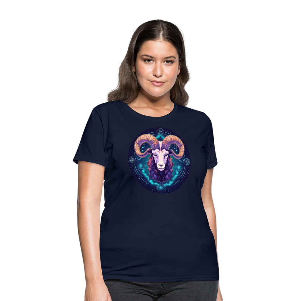 Women's Magic Capricorn T-Shirt - navy